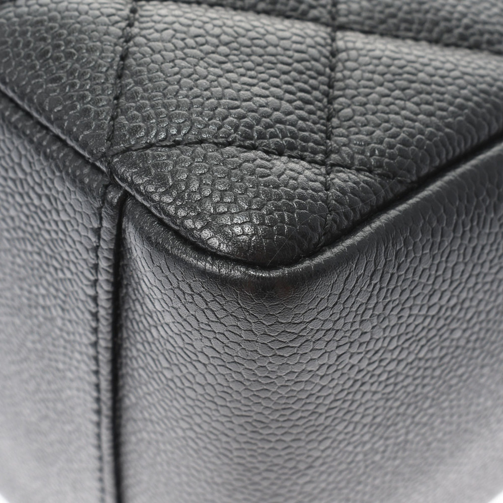 Chanel Matelasse Gst Black Silver Hardware Caviar Skin Tote Bag - Picture 8 of 11